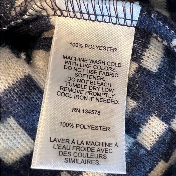 Vineyard Vines Sherpa Fair Isle Pullover. Size XL - oversized - Picture 8 of 9